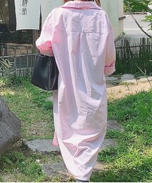no brand | シャツワンピース