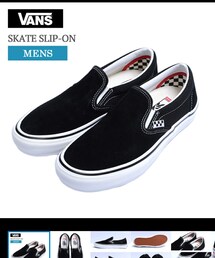 VANS | VANS MENS バンズ ヴァンズ VN0A5FCAY28 SKATE SLIP-ON Shoes(スリッポン)
