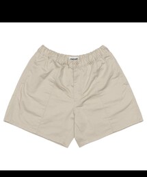 Cup and Cone | Cotton Twill Baggy Shorts    ivory(その他パンツ)