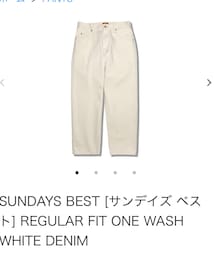 SUNDAYS BEST | デニムパンツ