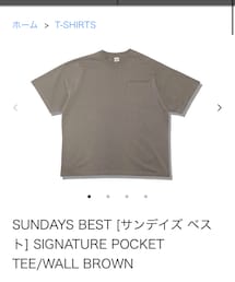 sundays best | Tシャツ/カットソー