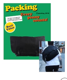 packing | mat black(メッセンジャーバッグ)