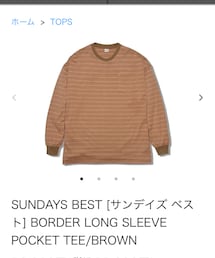 sundays best | Tシャツ/カットソー