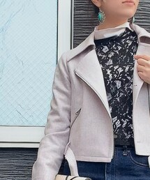 no brand | ライダースジャケット