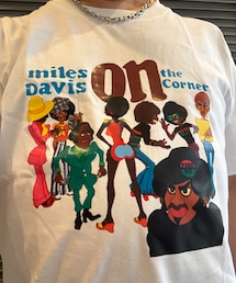 レコードジャケットT | レコードジャケットT - Miles Davis “On The Corner”(Tシャツ/カットソー)