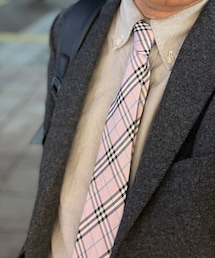 BURBERRY BLACK LABEL | ナロータイ チェック柄(ネクタイ)