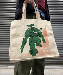 no brand | キャンバストートバッグ 原作ロバート・A・ハインライン『宇宙の戦士』よりイラスト「パワードスーツ」加藤直之・画 / 1982年、某SFイベントにて購入(トートバッグ)