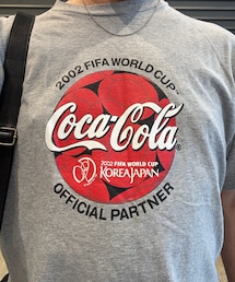 ロゴT | ロゴTシャツ - 2002 FIFA WORLD CUP OFFICIAL PARTNER “Coca Cola”(Tシャツ/カットソー)