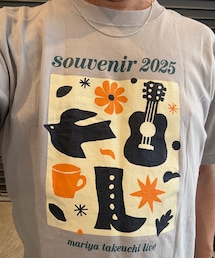 バンドT | アーティストT - 竹内まりや Souvenir 2025 ツアーT(Tシャツ/カットソー)