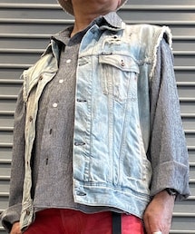 REPLAY | REPLAY ダメージデニムベスト(ベスト)