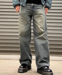 GU | GU バギージーンズ(デニムパンツ)