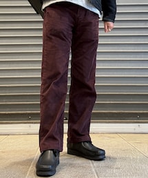 Levi's | Levi’s 514 ストレートコーデュロイパンツ burgundy(その他パンツ)