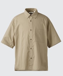 UNIQLO | UNIQLO C - ブロードオーバーサイズシャツ BEIGE(シャツ/ブラウス)