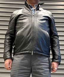 URBAN RESEARCH | シングルライダースジャケット ラムレザー(ライダースジャケット)