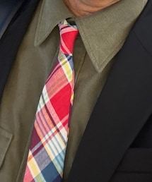 UNIQLO | チェック柄ナロータイ(ネクタイ)