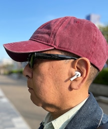 no brand | ライトキャップ バーガンディ(キャップ)