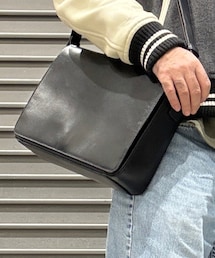 MOTHERHOUSE | レザー ショルダーバッグ B5収納(ショルダーバッグ)