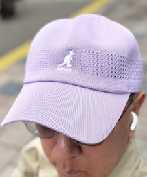 KANGOL | KANGOL TROPIC VENTAIR SPACECAP / violet(キャップ)