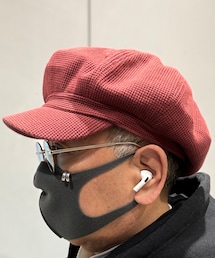 ANAGRAM | ANAGRAM キャスケット  / burgundy Made in Korea(キャスケット)