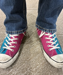 CONVERSE | CONVERSE ALL STAR 100 HI (magenta & blue)(スニーカー)