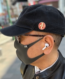 no brand | ワークキャップ & ピンバッジ(キャップ)