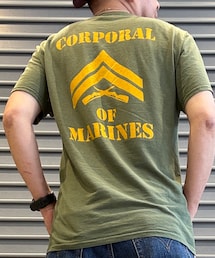 JERZEES | ミリタリーT - 米国海兵隊Tシャツ(Tシャツ/カットソー)