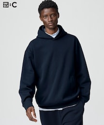 UNIQLO C | スウェットオーバーサイズプルパーカ(スウェット)