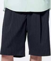 GU | バミューダショーツ　ネイビー　XL(その他パンツ)