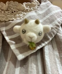本日のブローチ🐐🌱 | ブローチ/コサージュ