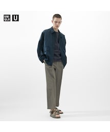 UNIQLO | ワイドフィットタックチノ(チノパンツ)