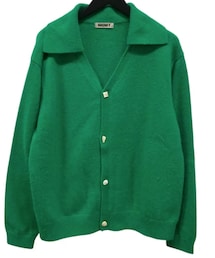 NKNIT | Raccoon Mix Collar KNIT Cardigan(カーディガン/ボレロ)