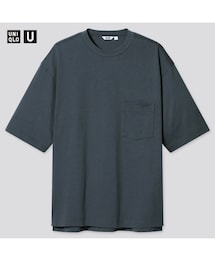 UNIQLO | オーバーサイズクルーネックT (半袖)(Tシャツ/カットソー)