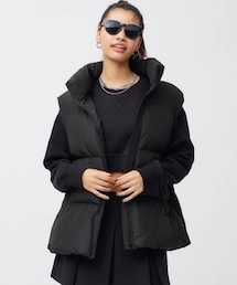 GU | ヒートパデットオーバーサイズベスト(ジャケット/アウター)