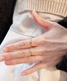 pinacoteca732, lddD89,943 & two ply645リング着 | リング