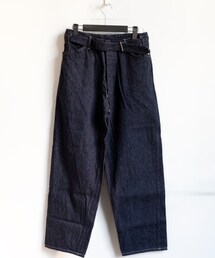 COMOLI | Belted Denim Pants(デニムパンツ)