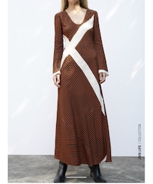 ZARA | ストライプワンピ(ワンピース)