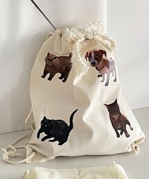 PEETALAU | 小猫小狗文学(バックパック/リュック)