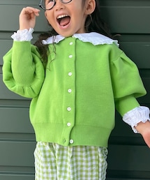 LOWRYS FARM | ビッグパフカーディガン　166613(カーディガン/ボレロ)