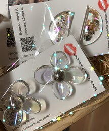 R‐habit | clearflowerPierce(ピアス（両耳用）)