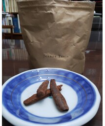 うさこのスウィーツ同盟会 | ジャンヌトロワのオレンジピールショコラチョコレートめっちゃ好きだけどお値段もそこそこするのよね😱(その他)