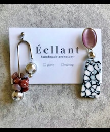 ecllant | アニマルアシンメトリーピアス(ピアス（両耳用）)
