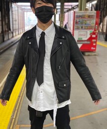 ふめい | ライダースジャケット