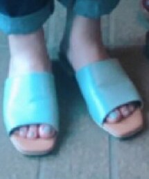 POU DOU DOU | スクエアサンダル(サンダル)