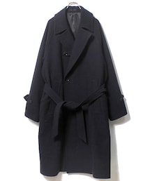 ULTERIOR | ULTERIOR × And Pheb Silk Tweed Over Coat(トレンチコート)