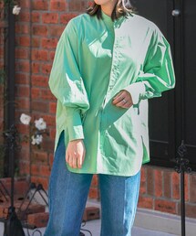 SENSE OF PLACE by URBAN RESEARCH | カラーコクーンスリーブシャツ(シャツ/ブラウス)