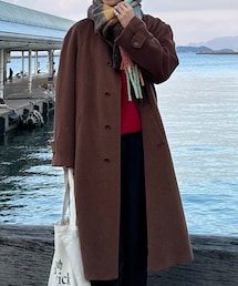 古着 | ノーカラーコート