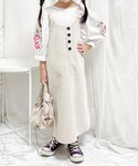 しまむら(シマムラ)の「ワンピース/ドレス(ジャンパースカート)」