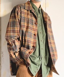 MARGARET HOWELL | くるみボタンウールジャケット(その他アウター)