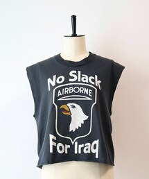 古着 | 〜90'sSCREEN STARS PRINT CUT-OFF N/S CROPPED(Tシャツ/カットソー)