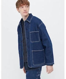 UNIQLO | ユーティリティジャケット（デニム）(デニムジャケット)